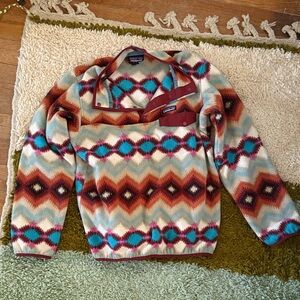Patagonia synchilla pullover, rare color
